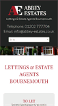 Mobile Screenshot of abbey-estates.co.uk